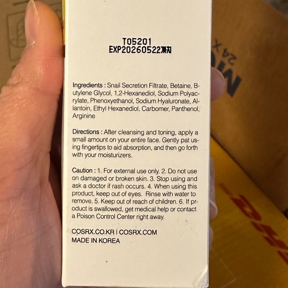 COSRX Centella Water Alcohol-Free Essence, 100ml Snail Mucin | Korean Skin Care - Picture 7 of 7